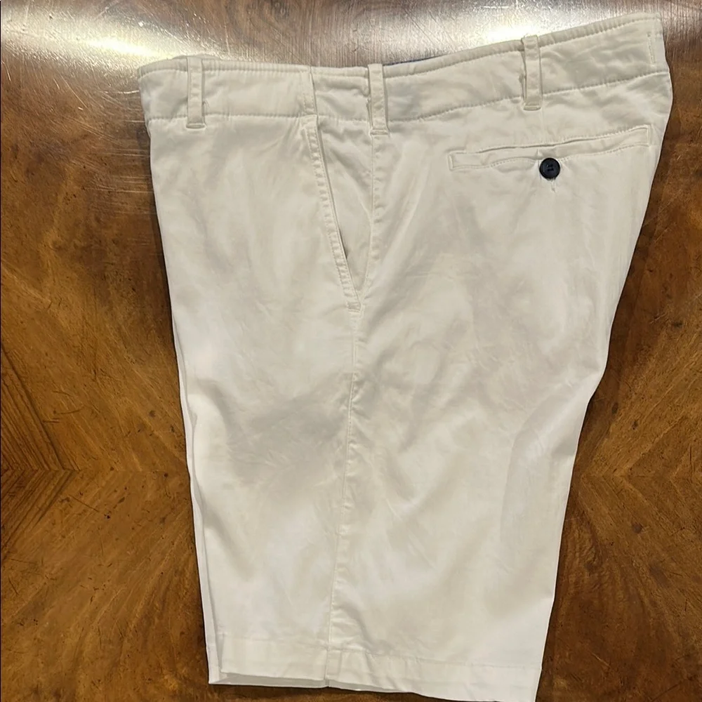 Benson - Cobb Studios Men's Tan Flat Front Shorts - Picture 2 of 6